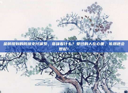 金砖提到的跨境支付体系,意味着什么?爱过的人在心里,依然还会想起!